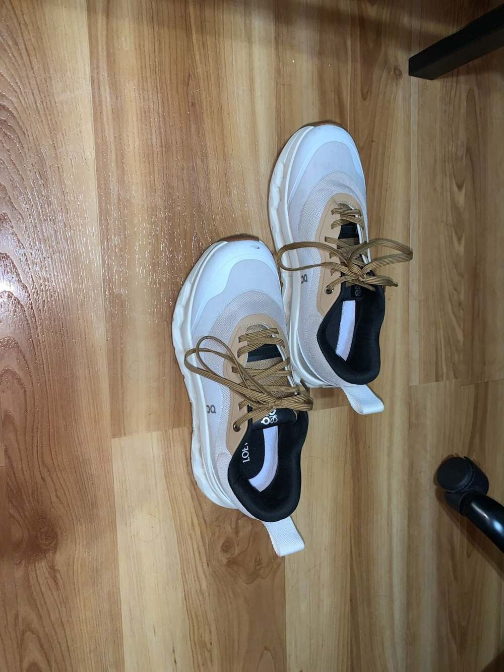 On x Loewe Cloudtilt 2 Tan White Gum Sneakers